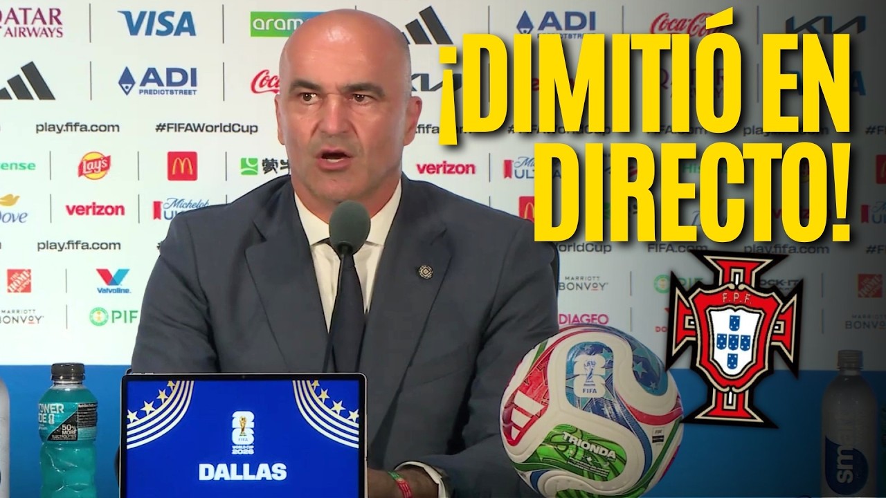 🚨 &iexcl;ROBERTO MART&Iacute;NEZ DEJA PORTUGAL! Las demoledoras razones de su adi&oacute;s tras perder con Espa&ntilde;a