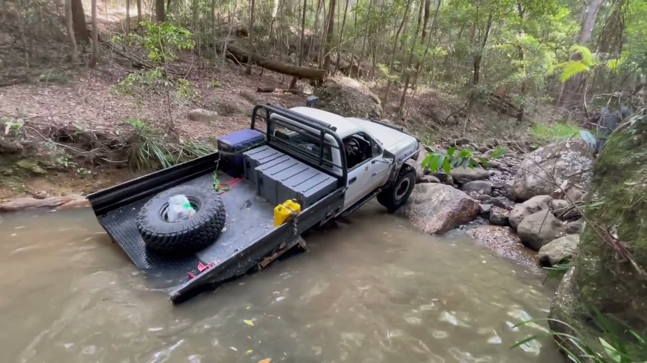 Coffs Harbour - Searching for the toughest tracks - Hilux / Patrol  -  Ended with ‘Carnage Trail’