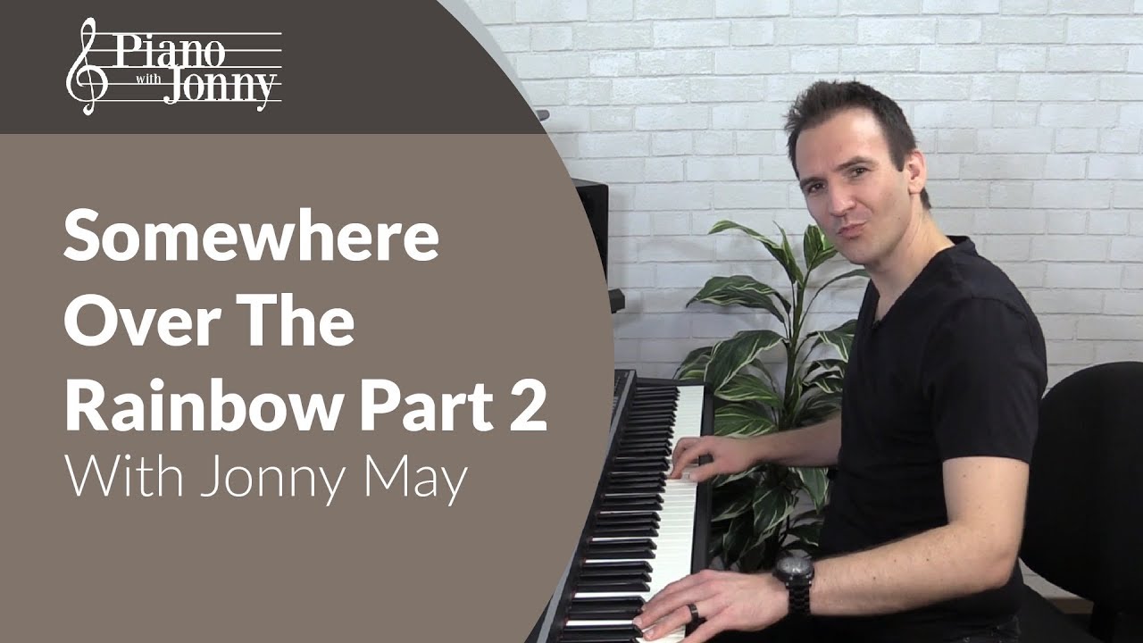 Somewhere Over the Rainbow - Full Lesson Part 2 - Block Chords & Drop 2 Voicings