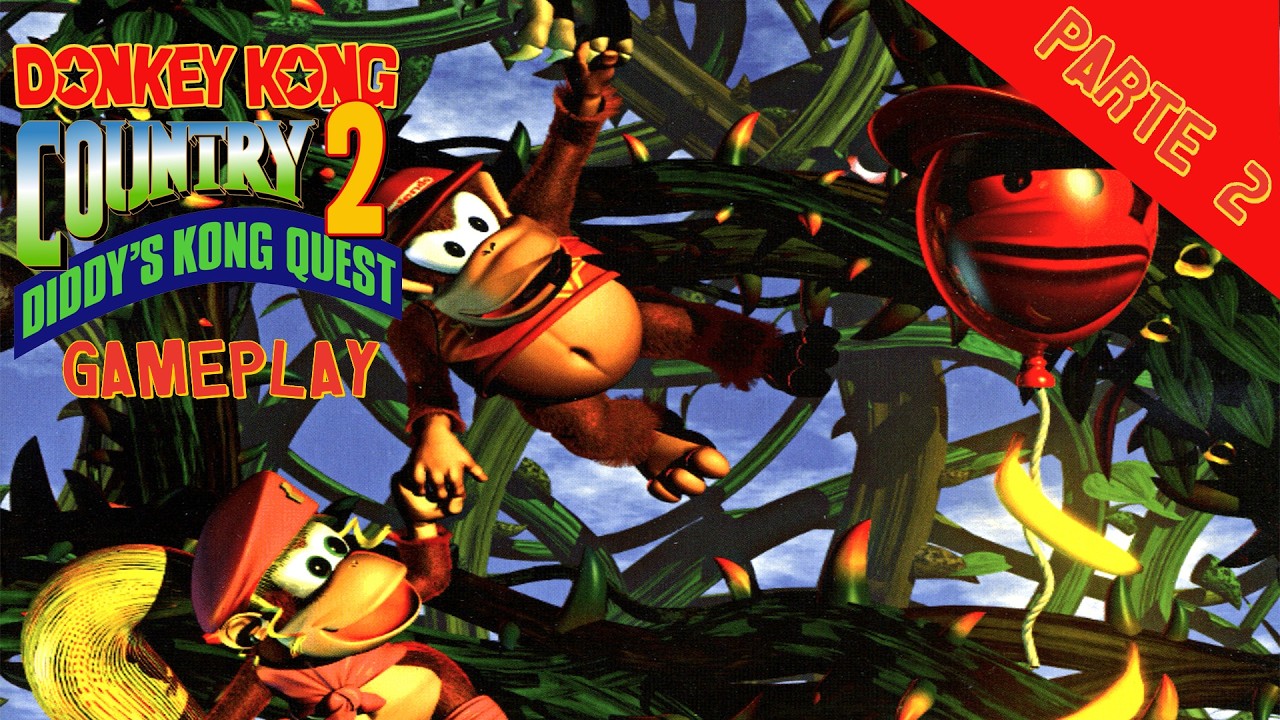 Donkey Kong Country 2 #gameplay Parte 2
