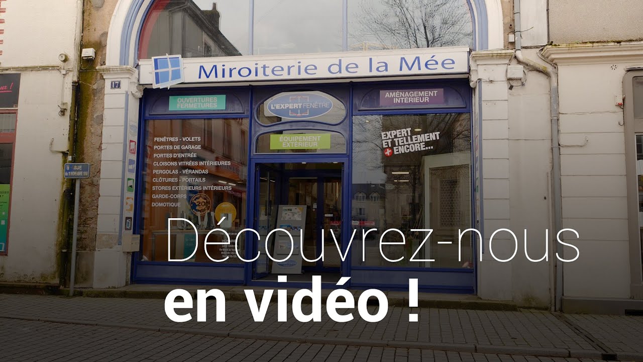 Fabrication et pose des menuiseries en aluminium, en bois ou mixtes : MIROITERIE DE LA M&Eacute;E