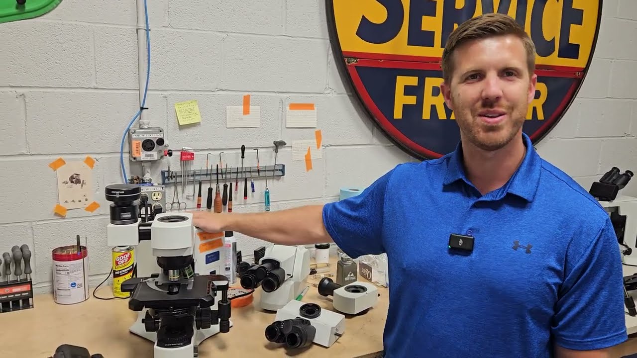 Microscope Olympus BX Camera Installation | U-TRU, U-TRUS & Trinocular Explained