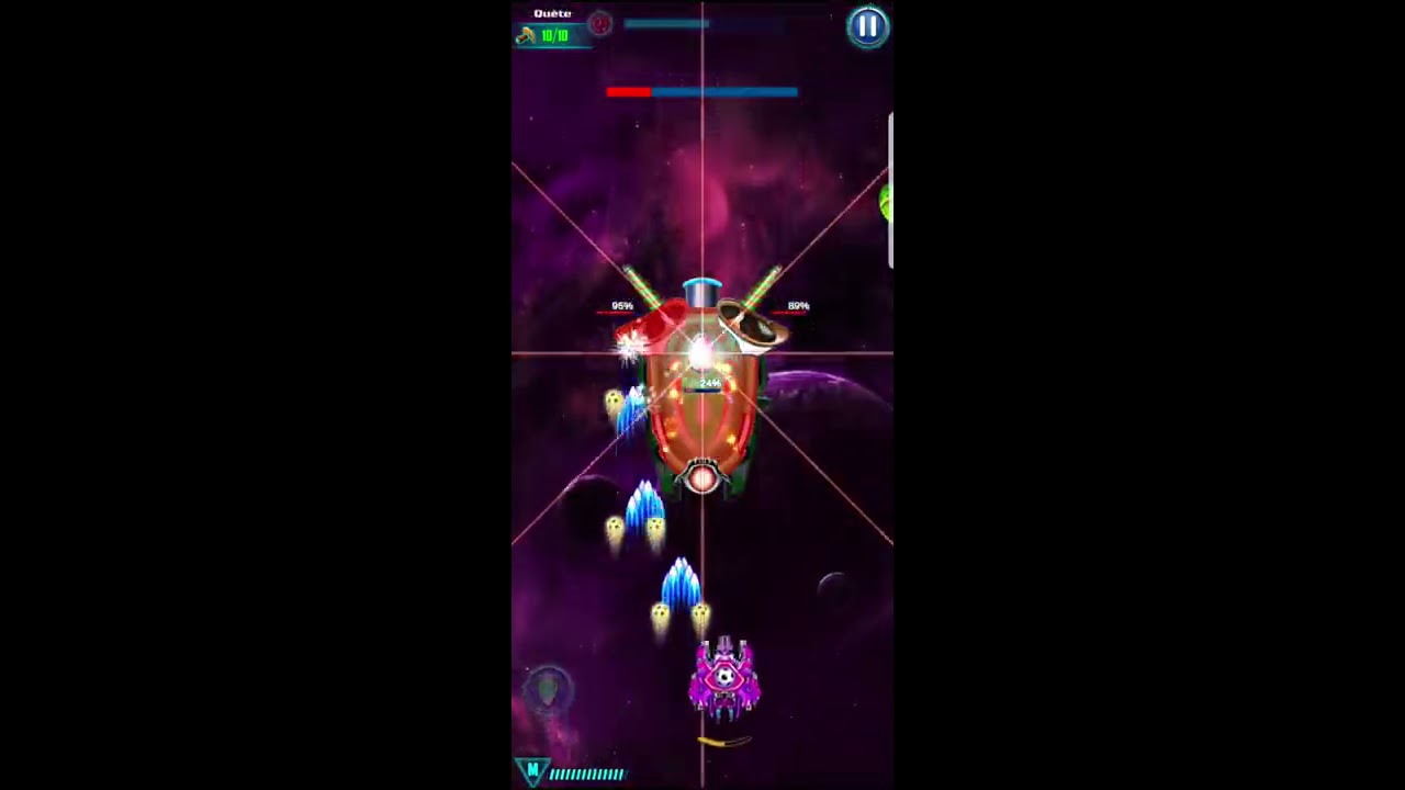 [New Booster] Level 148 Galaxy Attack: Alien Shooter | Best Relax Game Mobile | Arcade Space Shoot