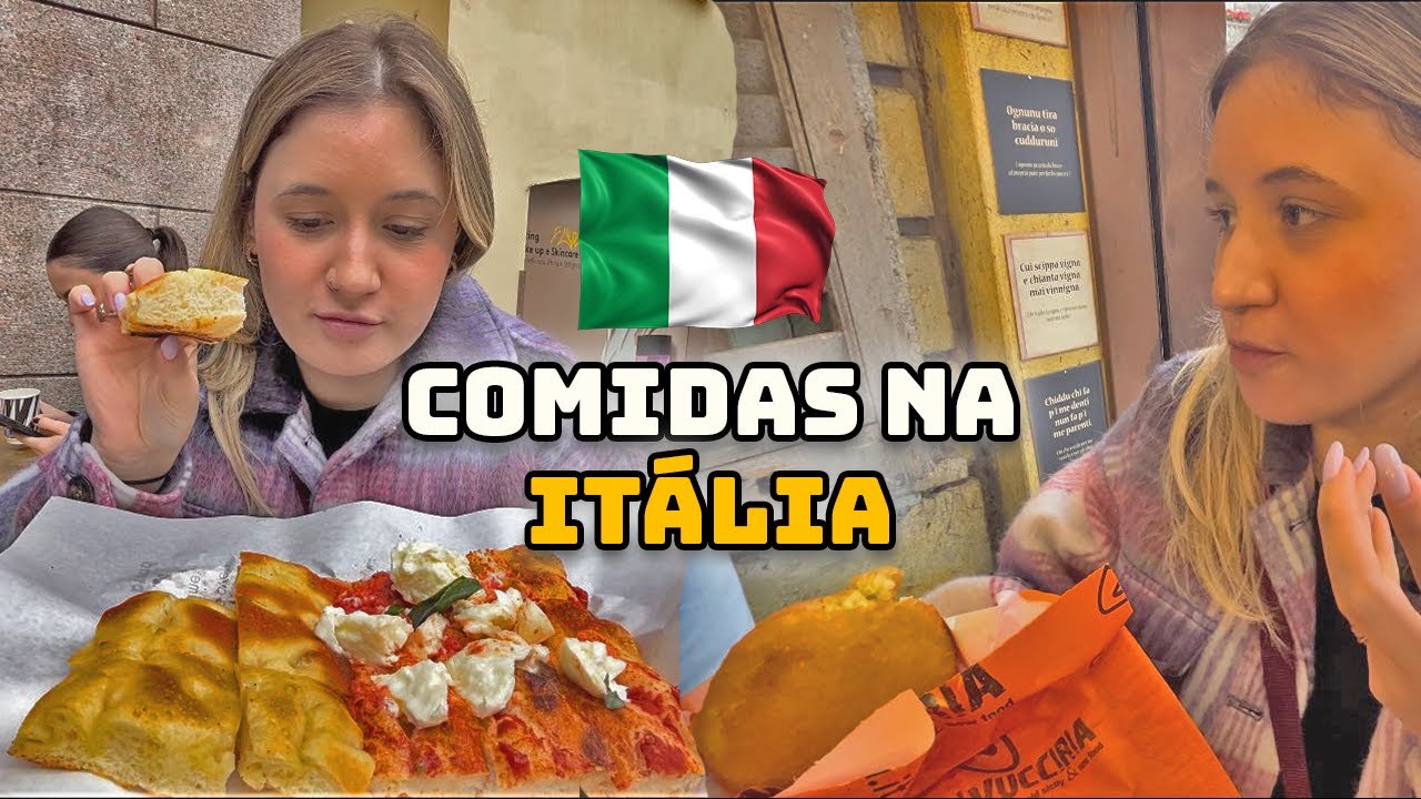 PROVANDO COMIDAS DA ITÁLIA - MILÃO