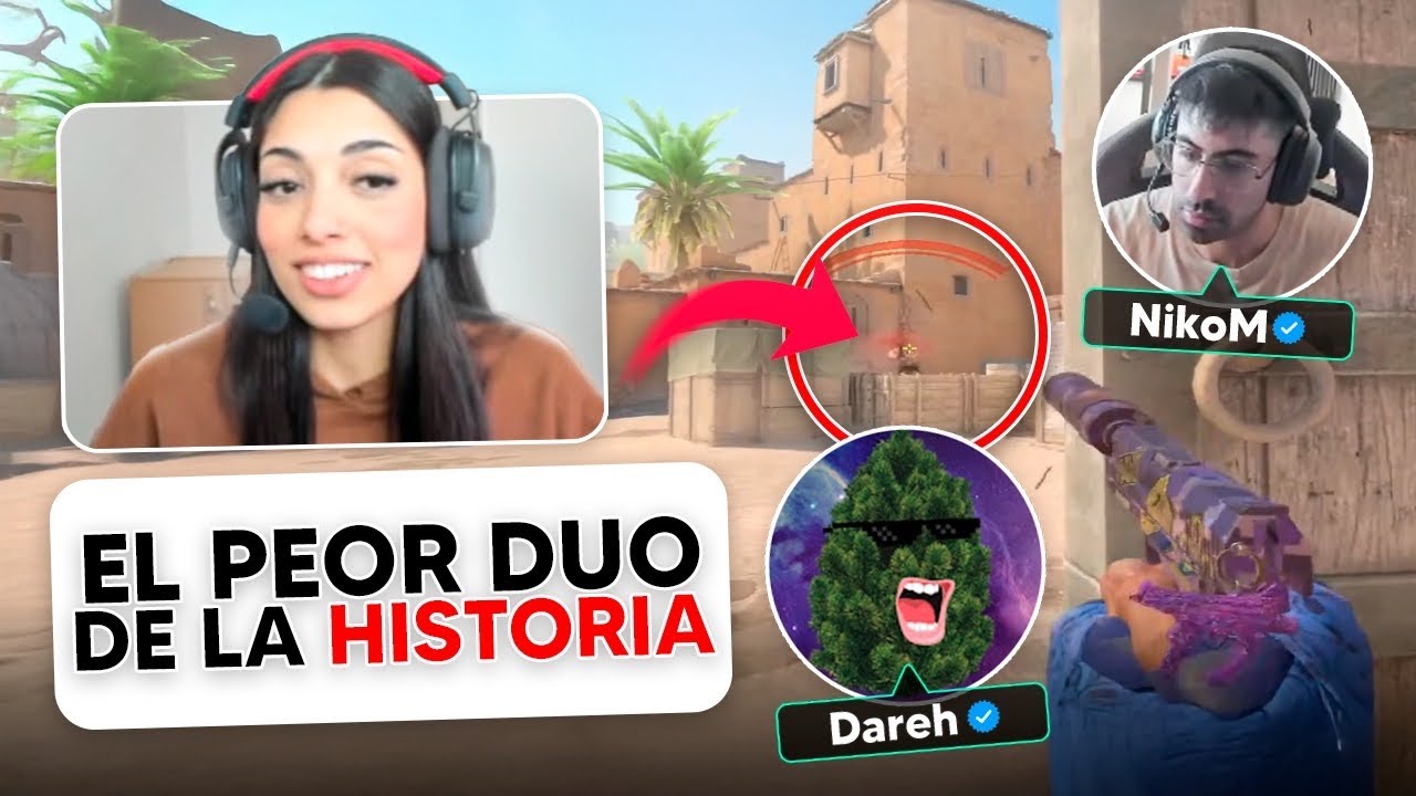 EL PEOR DÚO DE LA HISTORIA: @Dareh @NikoMFPS