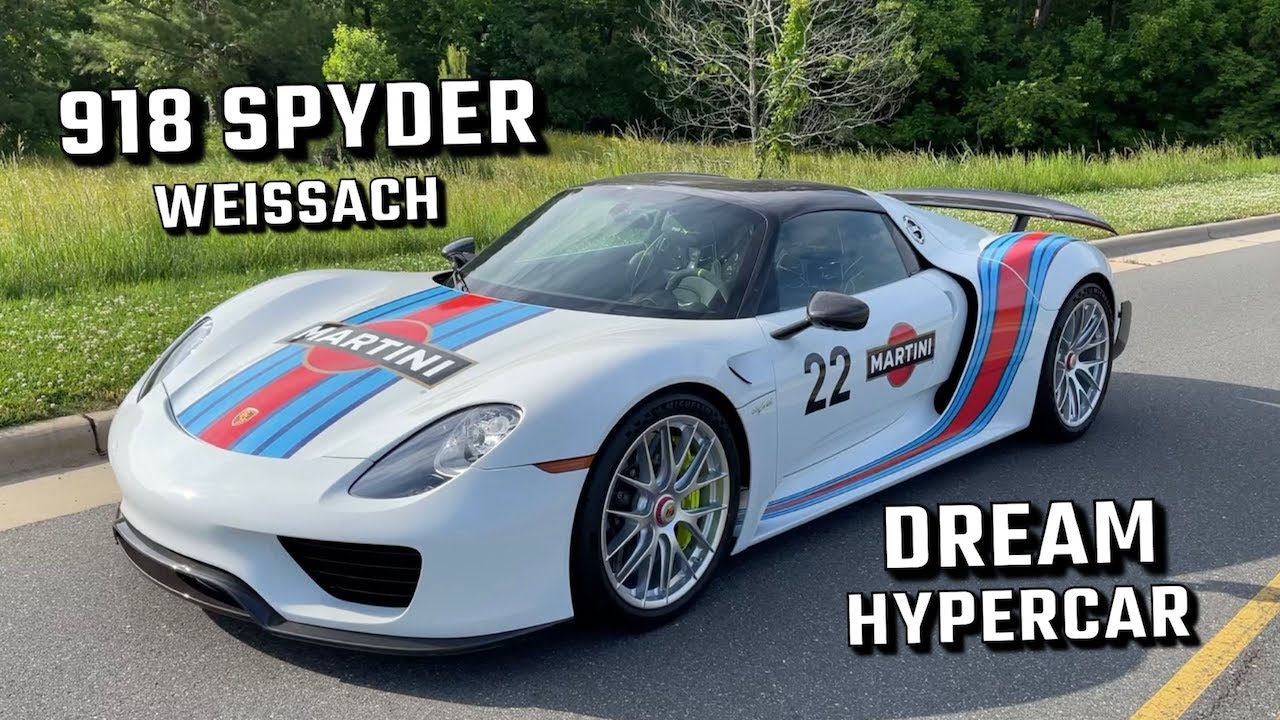 THE ULTIMATE PORSCHE HYPERCAR 918 SPYDER WEISSACH + MARTINI LIVERY (HD 4K)