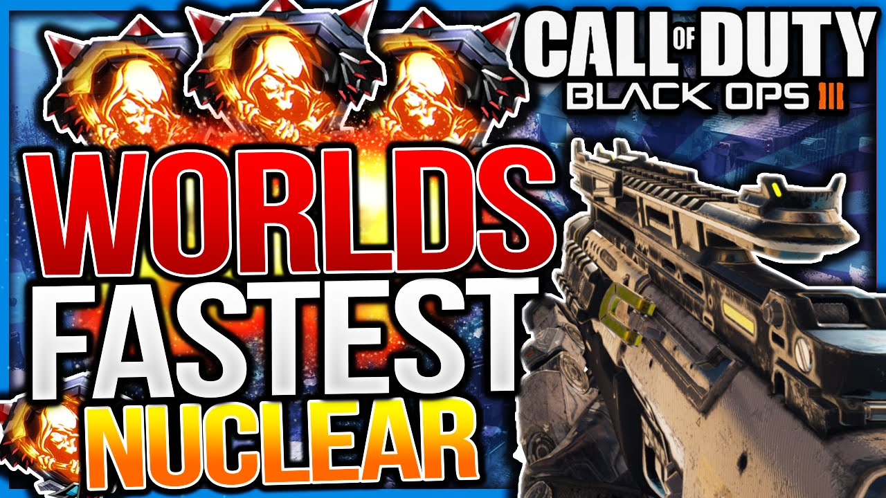 BLACK OPS 3 - WORLDS FASTEST NUCLEAR (CORE)! - Fastest Nuclear in Core Domination!