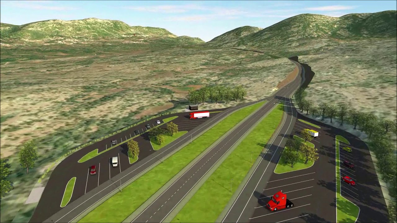 Pelješki most i pristupne ceste - 3D vizualizacija