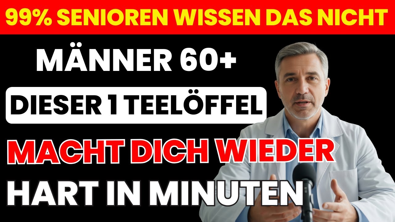 Ab 60+? 1 Löffel Olivenöl für bessere Potenz & Durchblutung | Senioren-Gesundheit