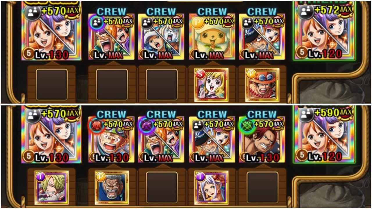 [OPTC] Kizuna vs. Shirahoshi & Mansherry 10* - No new batch Nami/Carina Assist team (30+)