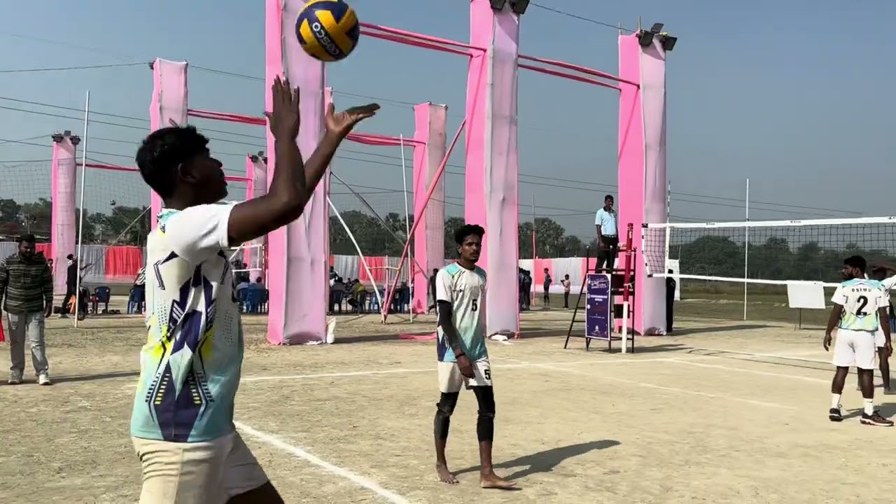 University Volleyball Championship:The Battle for the Crown.DSPMU VS KASHIVIDYAPEETH UNIVERSITY 3SET