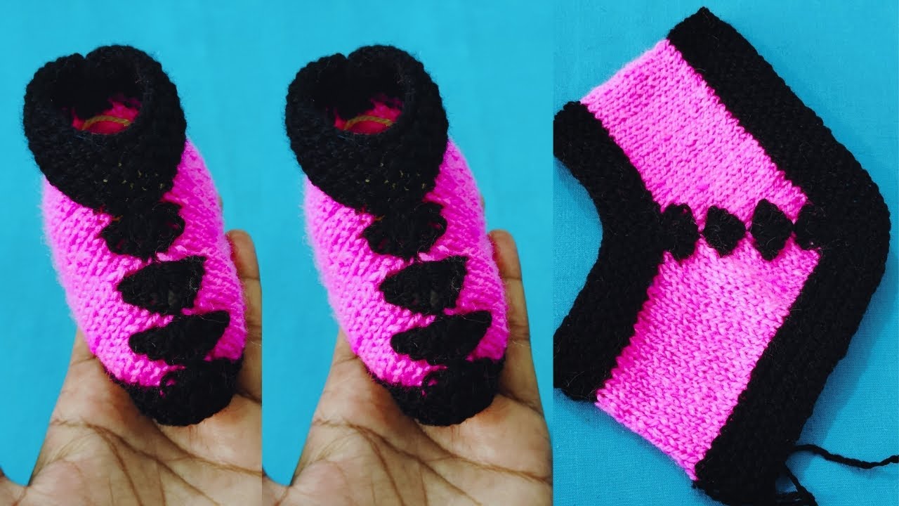 Make A Beautiful Baby Booties💗 Baby Socks Knitting💖@sdboutique7548 