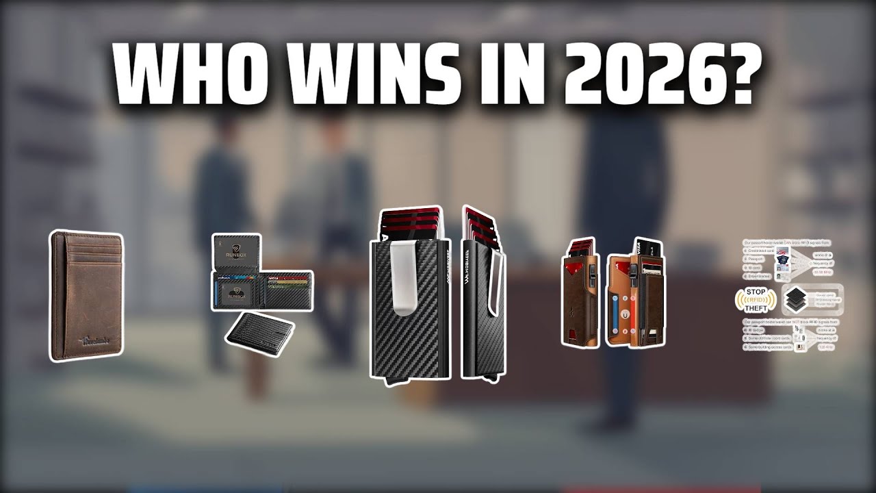 The Top 5 Best Minimalist Wallet in 2026 - Must Watch Before Buying!