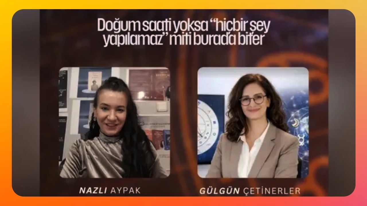 Doğum saatini bilmeyenler, bu yayın tam size göre