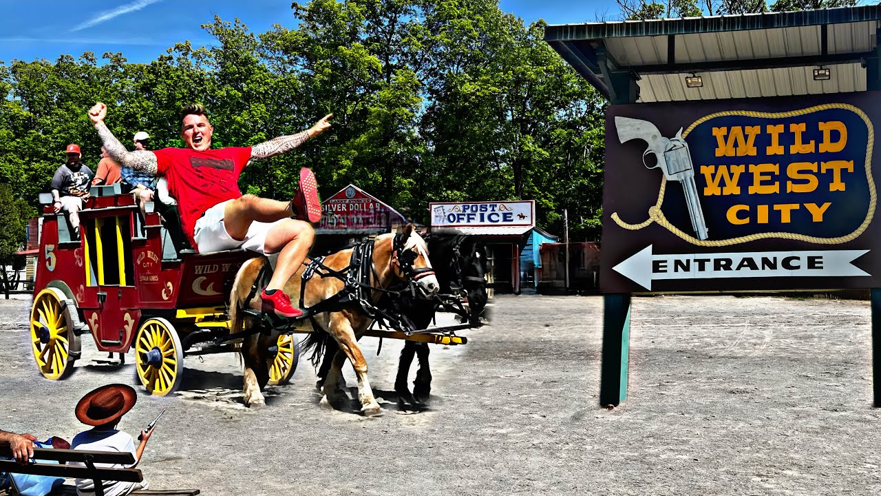 Wild West City Theme Family Amusement Park Stanhope, New Jersey