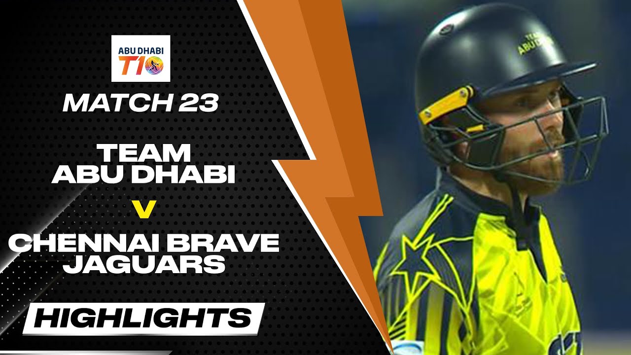 HIGHLIGHTS: Captain Phil Salt leads Team Abu Dhabi to an 8-wicket victory! | #AbuDhabiT10OnStar