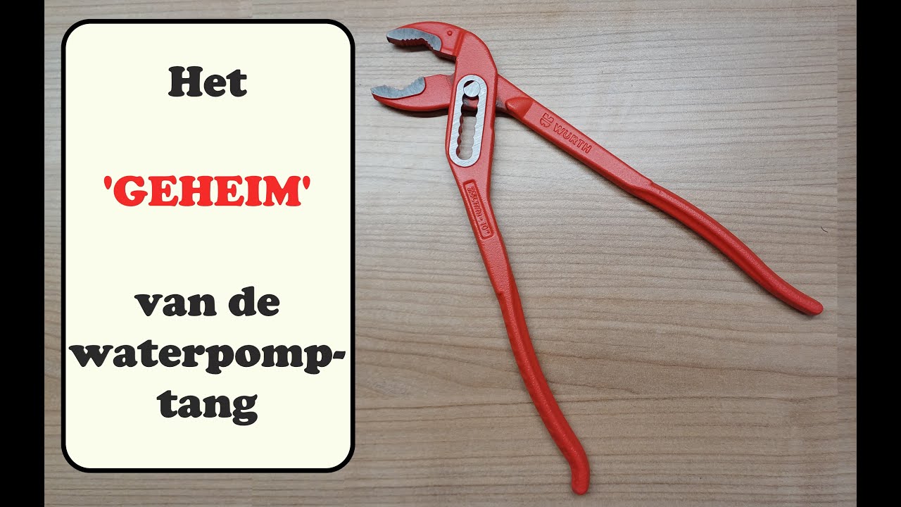 De geheime kracht van de waterpomptang! 😲 #tools #gereedschap