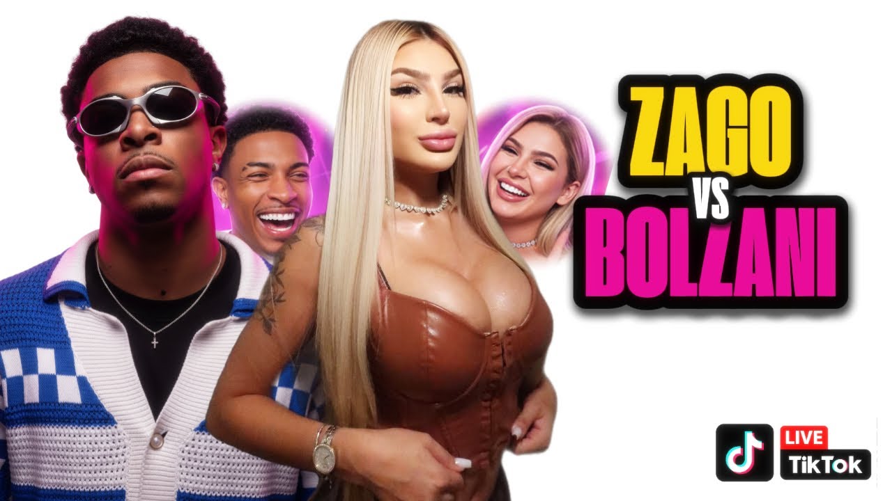 ZAGO BATALHOU COM A BOLZANI NA LIVE DO TIKTOK! 🤣🤣