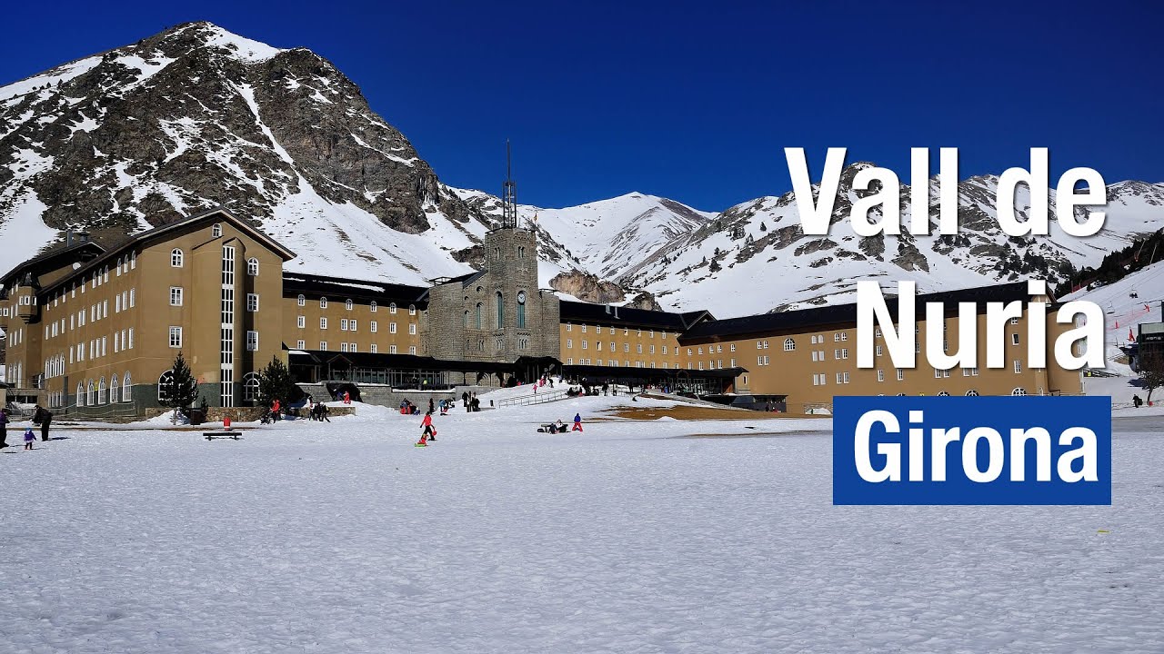 Vall de Nuria y tren cremallera. Una maravillosa tarde de otoño / invierno (Full HD)