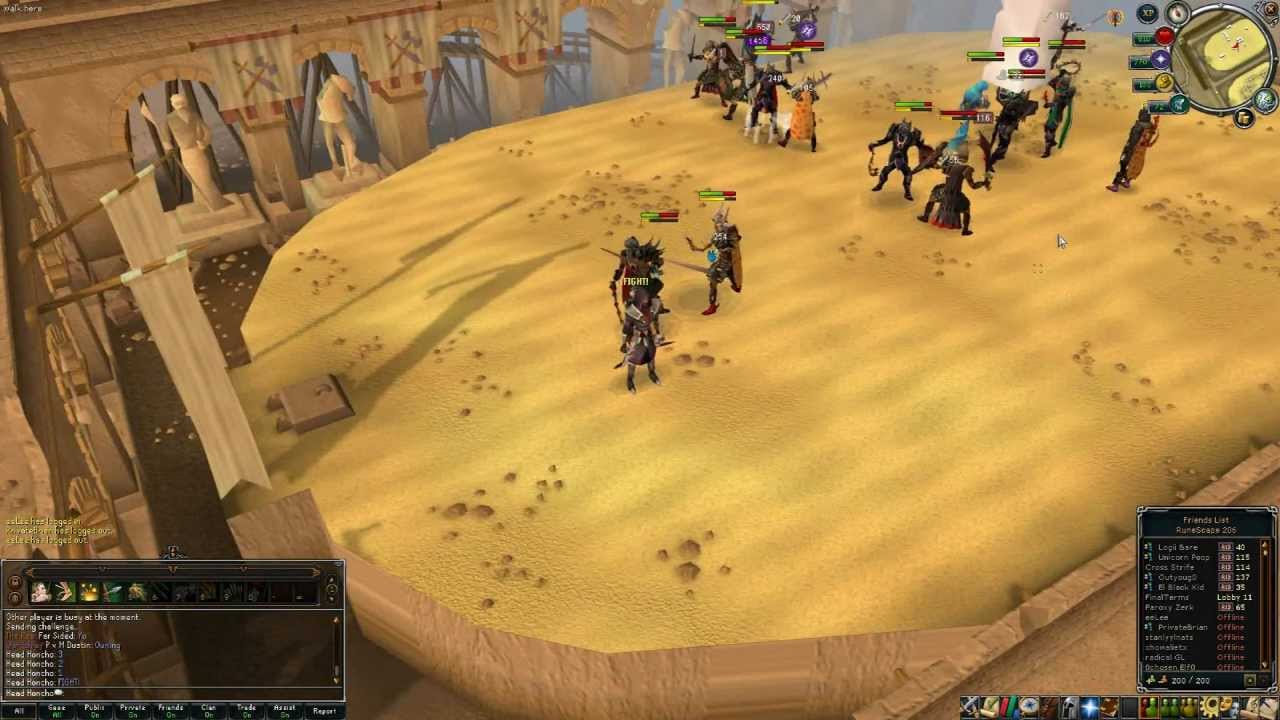 Runescape Evolution of Combat Beta: Range PVP Commentary