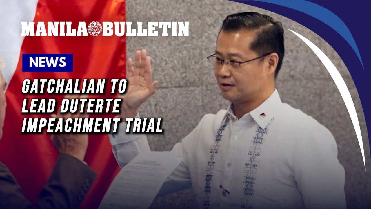 Gatchalian to lead Duterte impeachment trial as acting Senate President