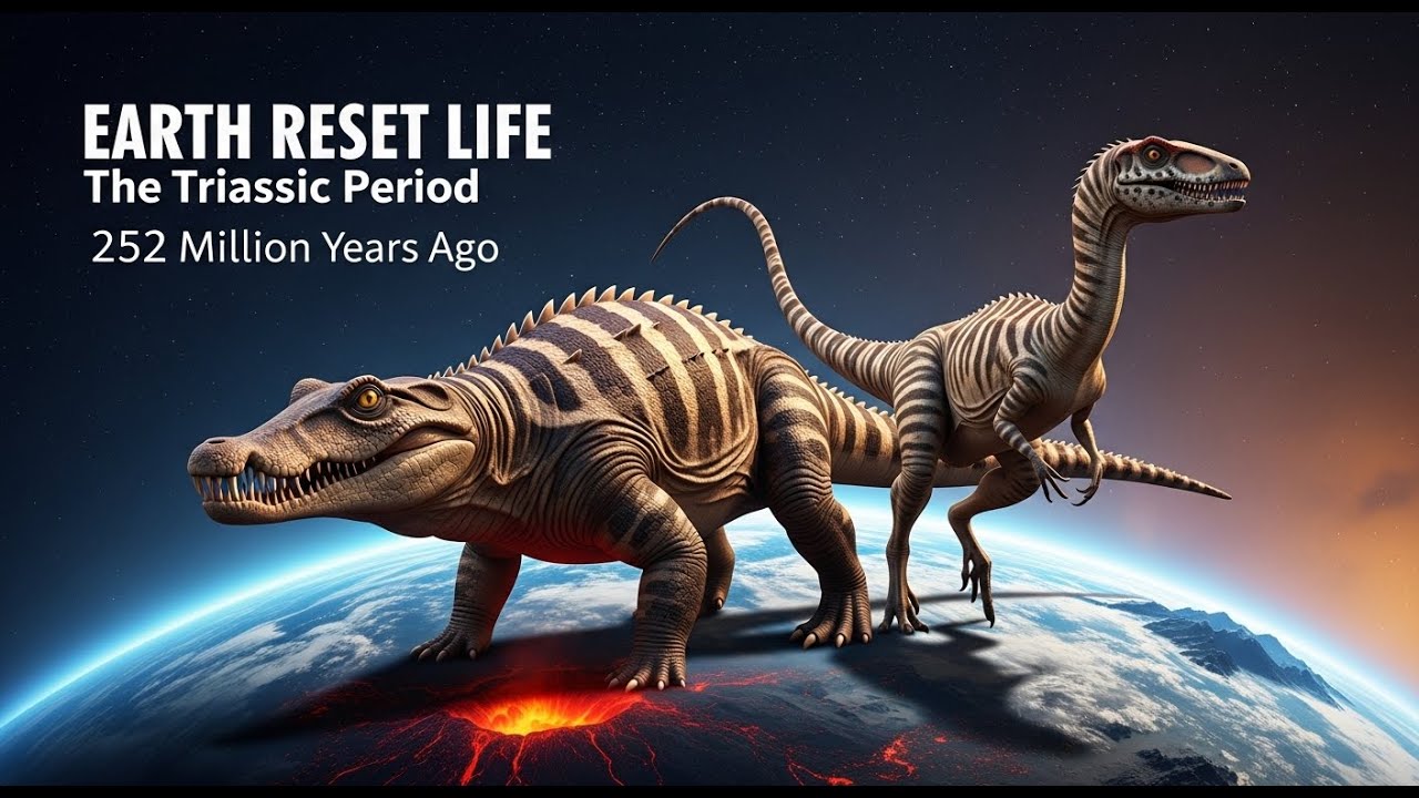 When Earth Reset Life: The Brutal Truth of the Triassic Period #Triassic #EarthHistory #DinosaurEra