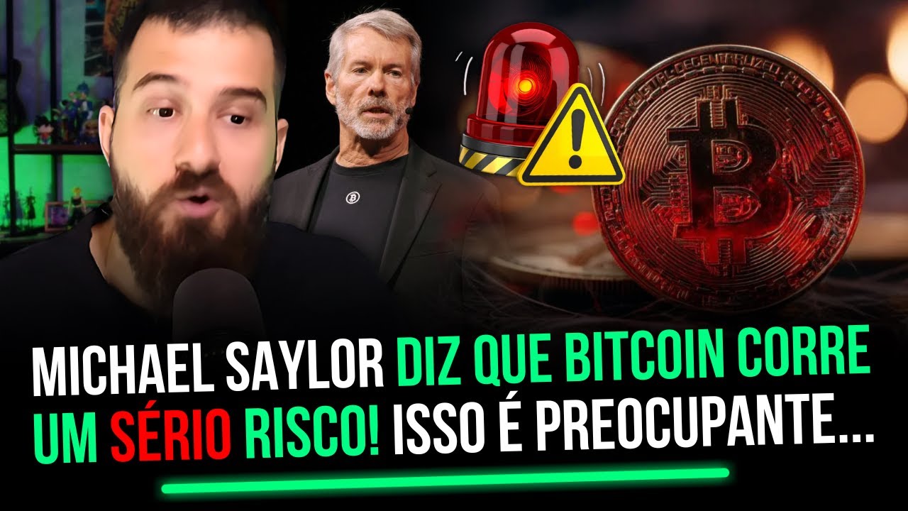 BITCOIN ESTÁ CORRENDO RISCO... ISSO É TERRÍVEL!