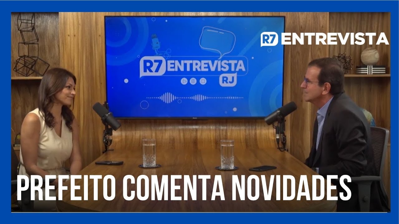 EDUARDO PAES TRAZ NOVIDADES SOBRE PROJETOS FUTUROS E O RÉVEILLON DO RIO I R7 ENTREVISTAS RJ #1