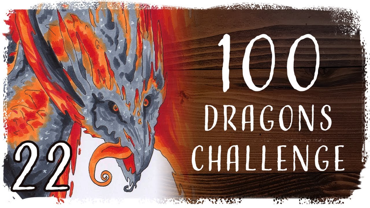 100 Dragons Challenge - 22 | Black Hole Dragon