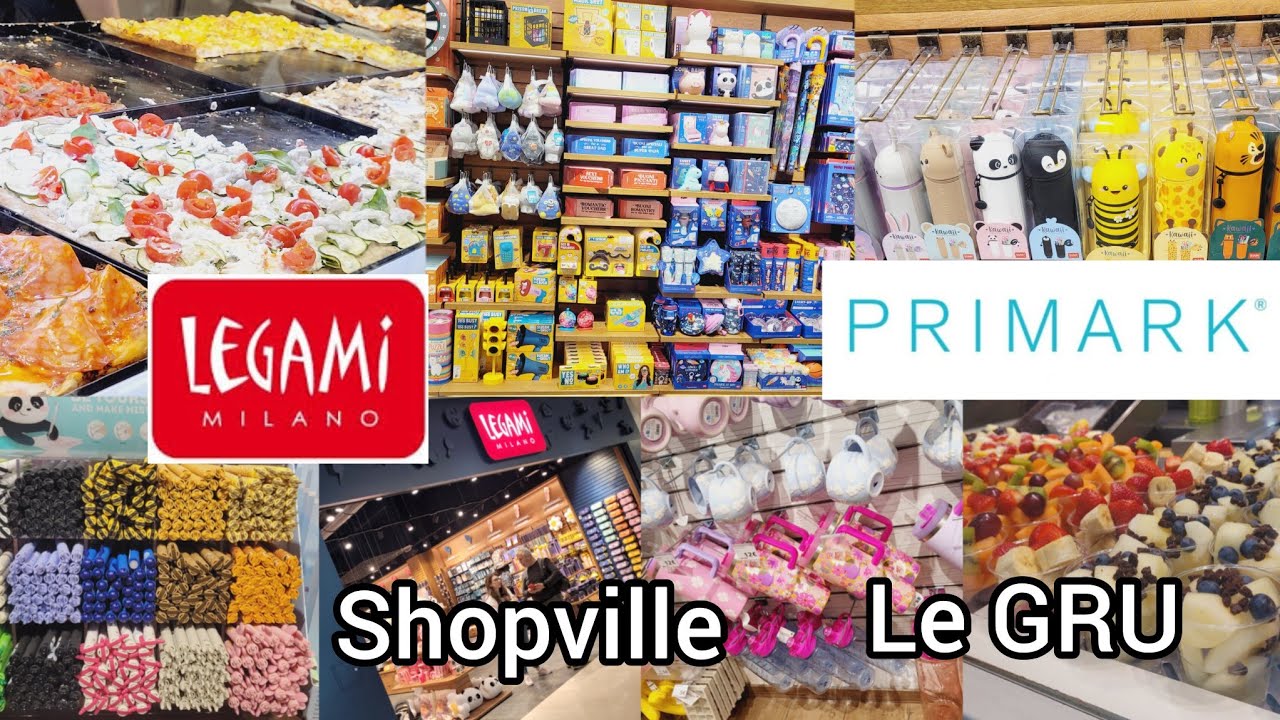 LE GRU centre commercial/ TURIN en Italie #primark #legami #gucci #turin shopping à TURIN #shopville