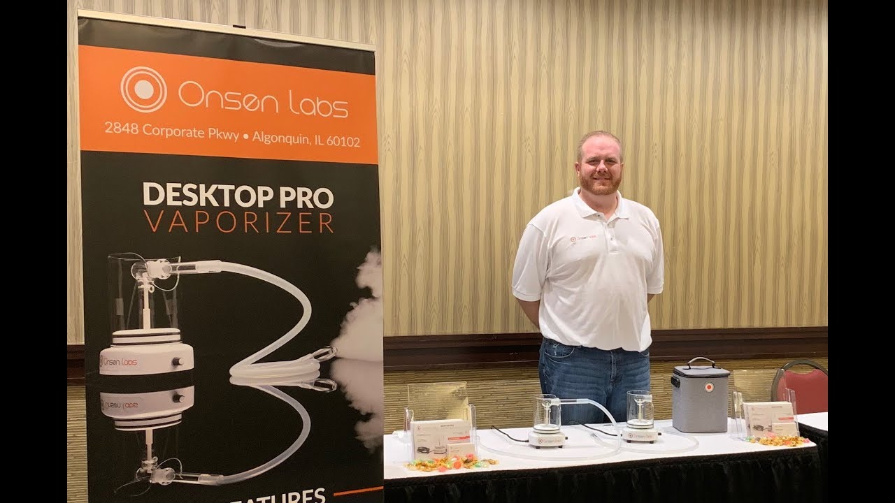 Onsen Labs Desktop Pro Vaporizer demonstration