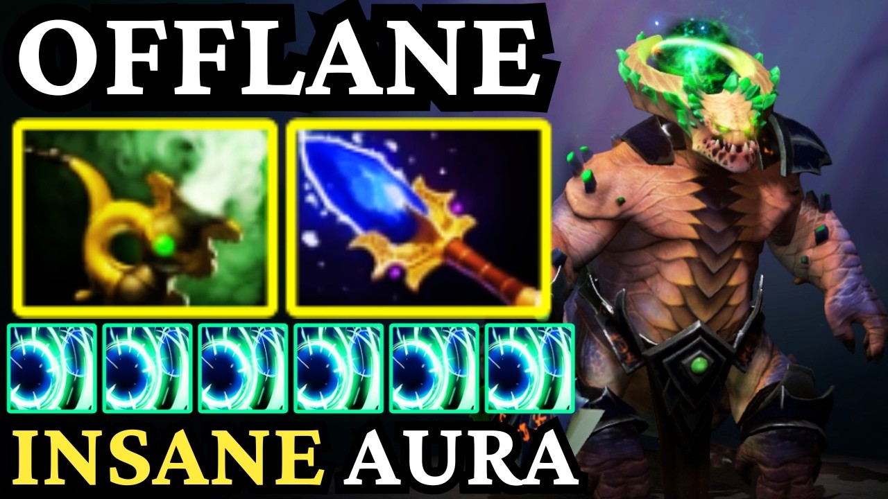 🔥 UNDERLORD Offlane Is BROKEN &mdash; Unkillable Aura Team! 🔥 Dota 2 Offlane