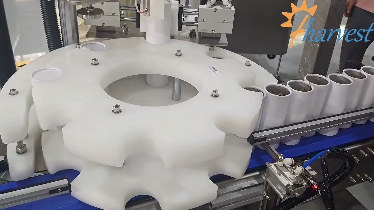 Flower Tea Packaging Line - Auto Paper Can Filling Capping Machine for Dried Flowers