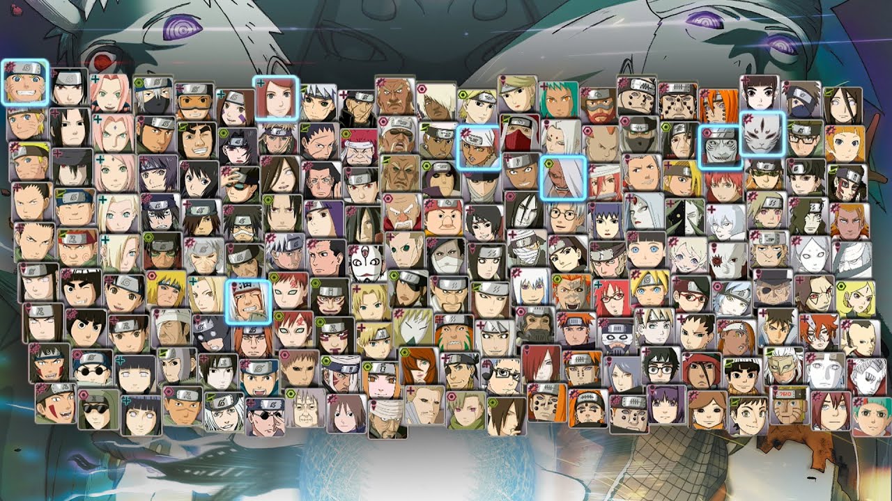 SELURUH KARAKTER MOD DI NARUTO ULTIMATE NINJA STORM 4