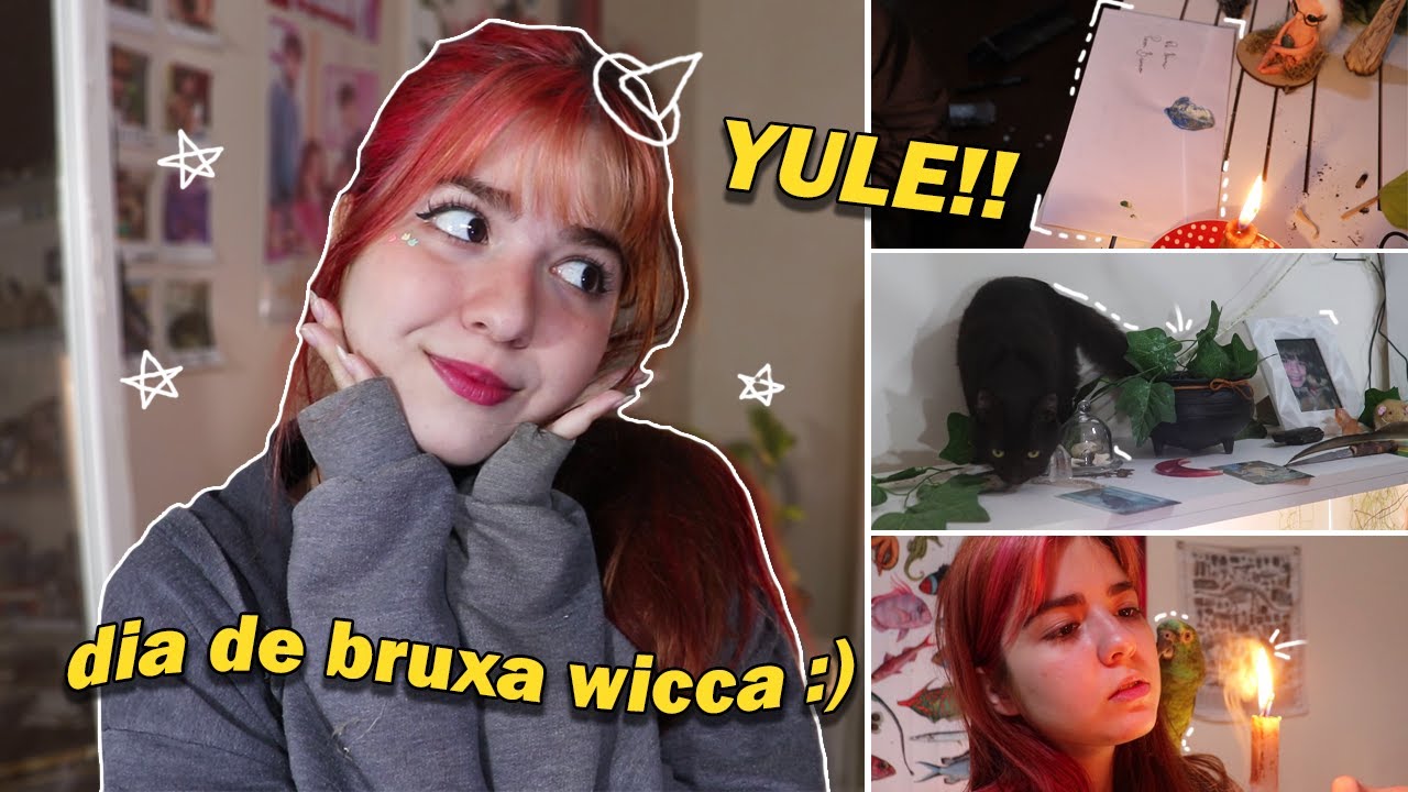 UM DIA DE BRUXA NA MINHA VIDA! l Rotina Mágica de YULE