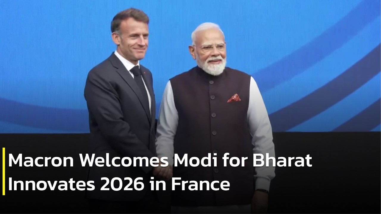 Macron Praises India&rsquo;s Progress in Technology and Innovation | AC1P
