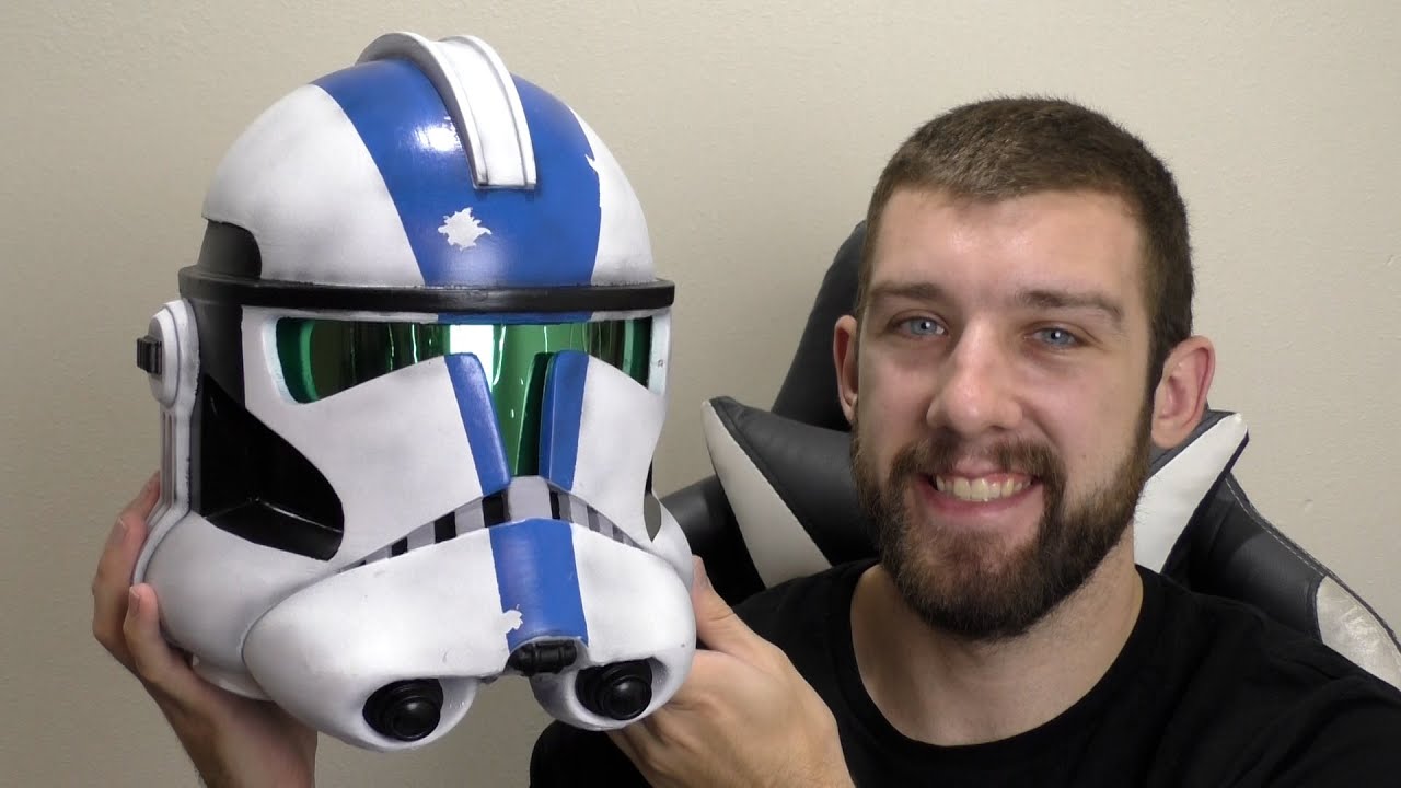 How I made a 501st Jet Trooper Helmet