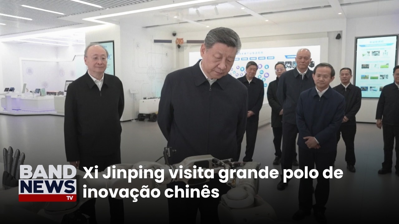 Mundo China 1: Xi Jinping visita grande polo de inovação chinês | BandNews TV