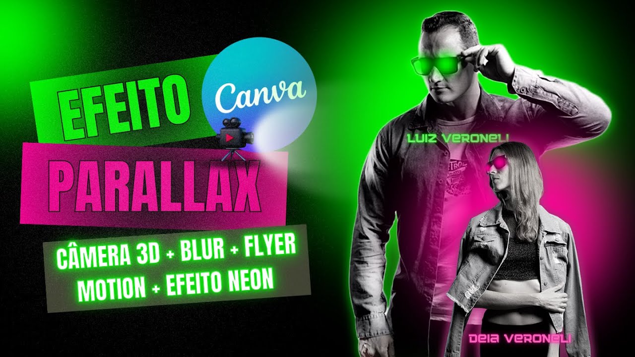 Crie uma Câmera 3D com o Canva: Aprenda a Fazer um Efeito Parallax Surpreendente em Minutos