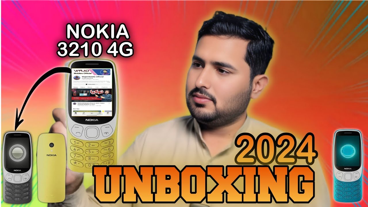 Nokia 3210 4G Unboxing In Pakistan | Nokia 3210 New Model 2024 | Nokia 3210 4G Unboxing