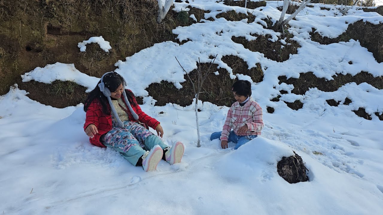 उत्तराखंड में बर्फबारी (snowfall in uttarakhand)
