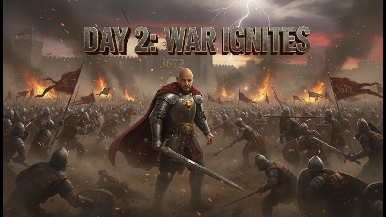 Brutal KvK Day 2 ⚔️ KD3672 Faces Strong Enemies | Rise Of Kingdoms