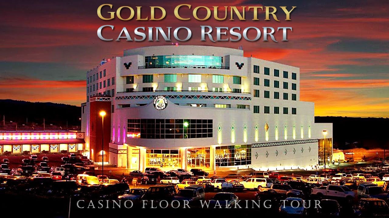 GOLD COUNTRY CASINO in OROVILLE California : WALKING THE CASINO FLOOR