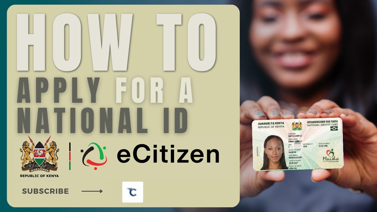 🆔 Как подать заявку на получение национального ID через eCitizen в Кении (первая подача для молод...