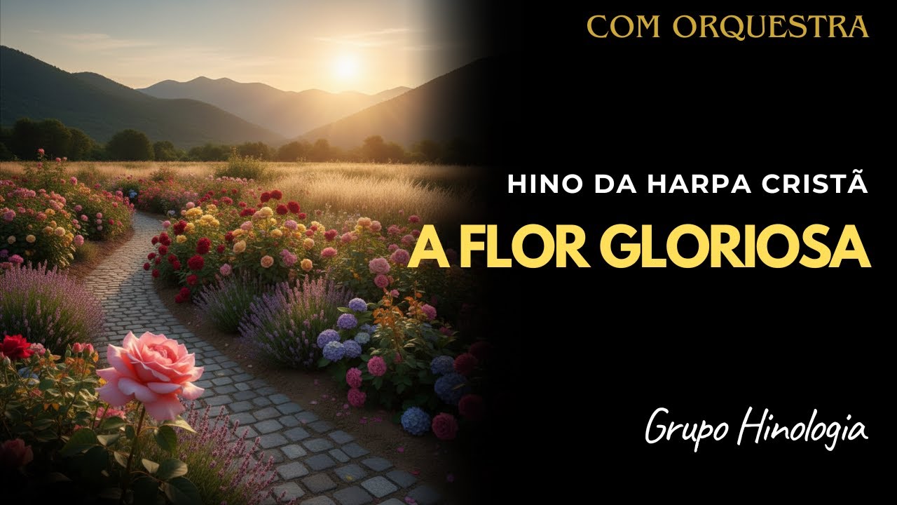 Sinta a Graça e o refrigério que exalam desta canção (A Flor Gloriosa - Harpa Cristã 196)