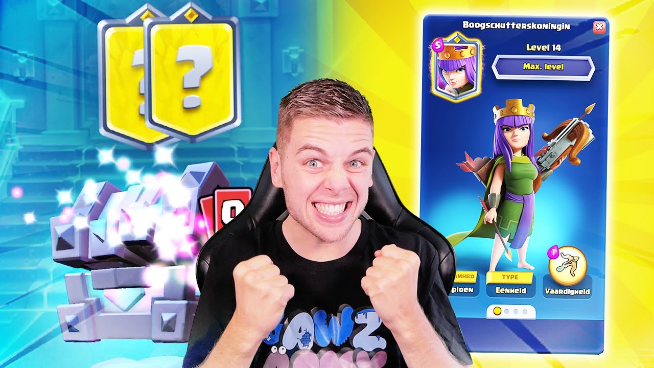 20 KAMPIOENEN KAARTEN IN CLASH ROYALE!!