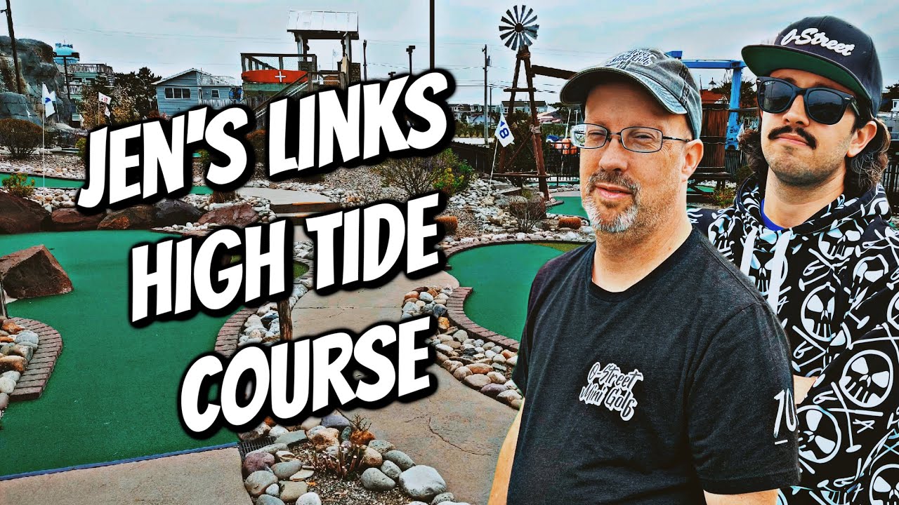 Jen's Links at Lighthouse Cove - High Tide Course | Barnegat Light, NJ #minigolf #minigolfcourse