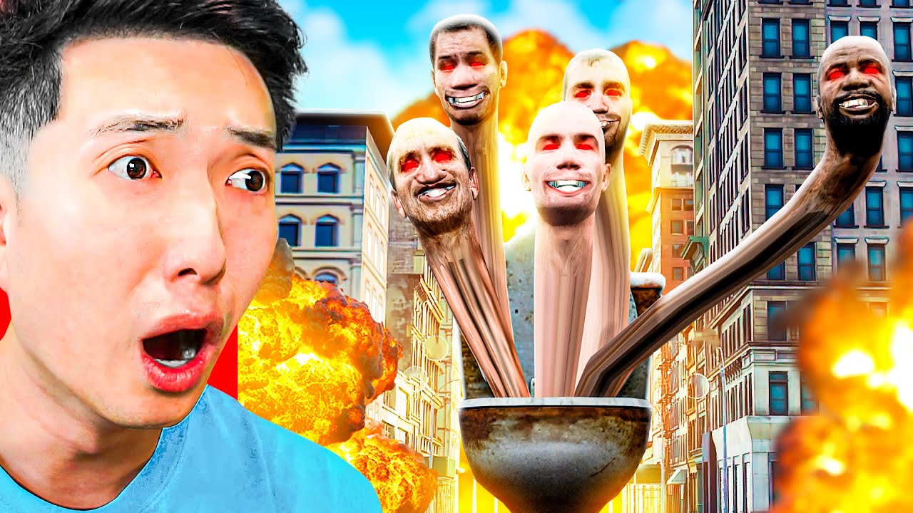 REACTING TO SKIBIDI TOILETS! (All Episodes)
