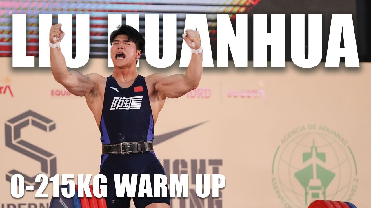Liu Huanhua (Gigachad) 0-215kg Clean&Jerk | 2022 World Championship Bogota