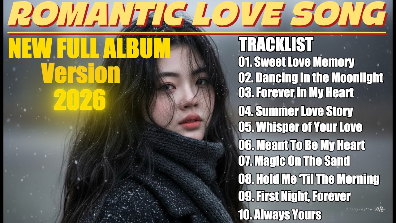 🎵 ROMANTIC LOVE SONG❤|| MAGIC ON THE SAND || NEW SONG PLAYLIST 2026 VOL.30